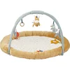 Image de Nattou Felix & Leo - Speeltapijt Speelkleed Speelmat met Bogen - 90 cm - Donker warm beige