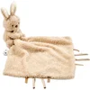Image de Nattou TEDDY Baby Knuffeldoekje met Knuffel - 27 x 27 cm - Doudou Konijn - Baby Cadeau - Beige