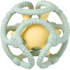 Image de Nattou SILICONE Set Ballen - 9 cm - Pastelgroen/Geel