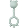 Image de Nattou SILICONE Rammelaar - Beer - 6 cm - Pastelgroen