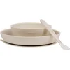 Image de Nattou SILICONE Serviesset Voor Kinderen Silicone 3 Stuks - 19,2 cm - Klei