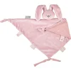 Image de Nattou LAPIDOU Maxi Knuffeldoekje Doudou - Konijn - 65 cm - Oudroze