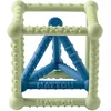Image de Nattou Kubus Speelgoed Silicone - Groen - 10 cm