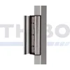 Image de Verstelbare slotvanger uit roestvrij staal - Poortprofiel : 40 - 60 mm, Kleur (RAL): Aluminium