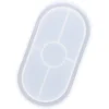 Image de Jesmonite siliconen mal ovaal 18x9,5cm voor DIY schaaltje epoxy.