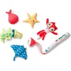 Image de Lilliputiens - Alice Visspel Met Magnetische Hengel - Badspeelgoed - 6-Delige Speelset - Geschikt Vanaf 12 Maanden