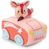 Image de Lilliputiens - Pullback Auto Stella - Deze Zachte Auto Is Ideaal Voor Kleine Handjes - Even Achteruittrekken En Hop, De Auto Vertrekt - Geschikt Vanaf 18 Maanden