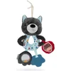 Image de Lilliputiens - Multi-Activiteiten Ringen Louis De Wolf - Rammelaar Welke Makkelijk Vast Te Grijpen Is Voor Kleine Handjes, Stimuleert Baby's Zintuigen Met Zijn Kleuren, Verschillende Geluiden En Texturen - Geschikt Vanaf 3 Maanden