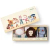 Image de Lilliputiens - Sensorische Ontdekkingsset Jules De Hond - Deze Set Van 3 Stoffen Rammelaars Is Geschikt Vanaf De Geboorte: Een Ideaal Cadeau, Dat De Zintuigen Stimuleert En De Nieuwsgierigheid Van De Kleintjes Prikkelt