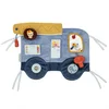 Image de Lilliputiens - Ontdekkingspaneel Jules De Klusjesman - Alles Om De Zintuigen Te Prikkelen En Kinderen Te Vermaken - In Totaal Biedt Dit Stoffen Activiteitenpaneel 6 Activiteiten - Geschikt Vanaf 3 Maanden