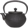Image de Cosy & Trendy Takara Black Theepot Met Filter - Gietijzer - 0.35 L