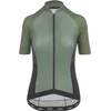 Image de BIORACER Sprinter Coldblack - Fietsshirt Zomer - Dames - Olijfgroen - Korte Mouw - UV & Ademend - Aansluitend - Maat XS