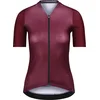 Image de BIORACER Icon Coldblack - Fietsshirt Zomer - Dames - Bordeaux - Korte Mouw - UV-Bescherming & Aansluitend - Maat M