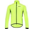 Image de BIORACER Rainy - Fietsjack Winter/Herfst - Unisex - Fluo Geel - Winddicht & Waterdicht - Maat XS