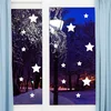 Image de Elektrostatische sterrenstickers - kerstraamstickers - feestdecoraties