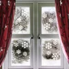 Image de Elektrostatische sneeuwvlokstickers - Kerstraamstickers - feestdecoraties
