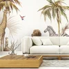 Image de Vooraf gelijmd panoramisch junglebehang H 280 x B 360 cm