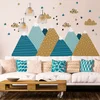 Image de Kerstbergstickers 100 x 150 cm