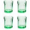 Image de Serax - Paola Navone Fish & Fish - Glas M - Groen - 7 Ø - 22cl - 4 stuks