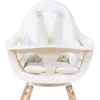 Image de Childhome - Evolu Stoelverkleiner - Hearts - Kussen Voor Kinderstoel - Jersey