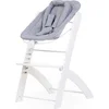 Image de Childhome Evosit Newborn Zitje   Inclusief Jersey Hoes   Wit/Grijs   Voor Evosit & Lambda 3   Vanaf 0 Maanden