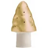 Image de Paddestoel lamp - Egmont Toys - Heico lamp - goud - LED lamp