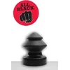 Image de All Black - Buttplug - 14.5 x 19 cm - Zwart