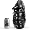 Image de All Black Anaal Dildo 32 cm - zwart
