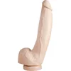 Image de 515 line - Dildo - Lengte 28 cm - Diameter 6 cm Met Zuignap - Beige-roze