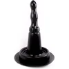 Image de HUNG System Easy Squat Zuignap Hulpstuk + Buttplug Winky - 27cm - Zwart