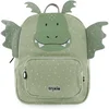 Image de Trixie Rugzak - Mr. Dragon - Schooltas Waterafstotend - Boekentas voor Kind - Voor Jongens en Meisjes - Geschikt als Gymtas - Groen