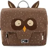 Image de Trixie Boekentas - Mr. Owl - Schooltas voor kleuter - Kleine schooltas - Waterafstotend - Voor Jongens en Meisjes - Bruin