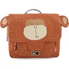 Image de Trixie Boekentas - Mr. Monkey - Schooltas Waterafstotend - Boekentas voor Kind - Voor Jongens en Meisjes - Geschikt als Gymtas - Bruin