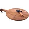 Image de Point-Virgule pizzames - met serveerplank - acaciahout
