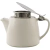 Image de Point-Virgule - Theepot met thee infuser - Mat - Gebroken wit - 500ml