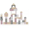 Image de Label Label - Roze Houten Blokken (50 stuks) - Houten speelgoed