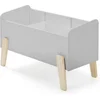 Image de Vipack - Speelgoedkist - Kiddy - hout - koelgrijs