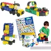 Image de Clics Build & Play 10-in-1 bouwblokken  DUURZAAM SPEELGOED gemaakt van GERECYCLEERDE kunststof- bouwset 10 in 1 - speelgoed 4,5,6,7,8 jaar jongens en meisjes- educatief speelgoed- Montessori speelgoed- constructie speelgoed