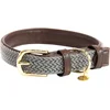 Image de Kentucky Dogwear - Hondenhalsband - Gevlochten Nylon - Grijs - Maat L - 62cm - Hondenriem