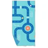 Image de Quut Speel handdoek / Strandlaken On the Road M - 140x70cm - Blauw