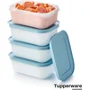 Image de Tupperware Essentials Freezer Mates, Diepvries Vershoudbakjes Met Deksel - 4 Bakjes van 450 ml