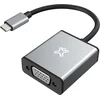 Image de XtremeMac USB-C naar VGA adapter - 1920 x 1080p - 60 Hz - Full HD - Grijs