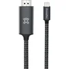Image de XtremeMac USB-C naar HDMI Kabel - HDMI 4K - 60 Hz - 2 Meter - Grijs