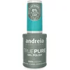 Image de Andreia Professional - Gellak - True Pure - Turkoois Blauw met Glitter T51 - HEMA vrij - Vegan - 10,5ml