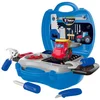 Image de Giros Auto´s Garage Koffer 27 Stukken Blauw Kinderen