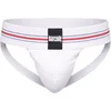 Image de Barcode Berlin Boris Jockstrap White - MAAT XL - Heren Ondergoed - Jockstrap voor Man - Mannen Jock