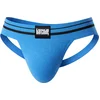 Image de Barcode Berlin Andreus Jockstrap Blue-Black - MAAT S - Heren Ondergoed - Jockstrap voor Man - Mannen Jock