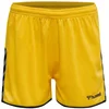 Image de Hummel Authentic Poly Short Dames - Sportbroeken - geel - Vrouwen