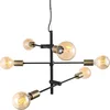 Image de Nordlux Josefine-hanglamp-6xE27-zwart