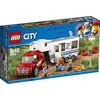 Image de LEGO City Pick-uptruck en caravan 60182